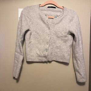 Zara Long Sleeve Cashmere/Wool Cardigan